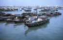 Chinese Sampans, Victoria Harbour, Hong Kong